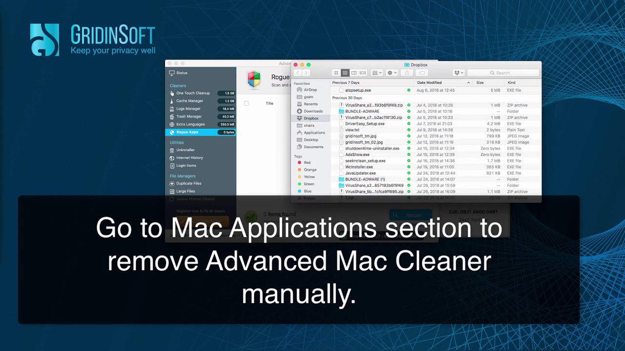 How To Remove Advanced Mac Cleaner From Macbook
